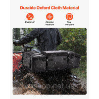 Vevor 310670 50L ATV Задня сумка для зберігання Хвостова сумка Вантажна сумка Губка Подушка Vevor 310670 50L ATV Задня сумка для зберігання Хвостова сумка Вантажна сумка Губка Подушка