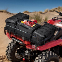 Vevor 310670 50L ATV Задня сумка для зберігання Хвостова сумка Вантажна сумка Губка Подушка Vevor 310670 50L ATV Задня сумка для зберігання Хвостова сумка Вантажна сумка Губка Подушка