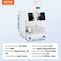 Vevor 311285 Комерційний льодогенератор Snowflake Ice Shaver 180 кг/24 год. Vevor 311285 Комерційний льодогенератор Snowflake Ice Shaver 180 кг/24 год.