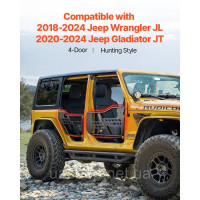 Vevor 310684 Трубчасті двері Jeep у мисливському стилі (4-дверні) з посиленими петлями та оригінальним механізмом блокування, Vevor 310684 Трубчасті двері Jeep у мисливському стилі (4-дверні) з посиленими петлями та оригінальним механізмом блокування,
