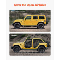 Vevor 310685 Трубчасті двері для Jeep (4-дверні) в стилі 