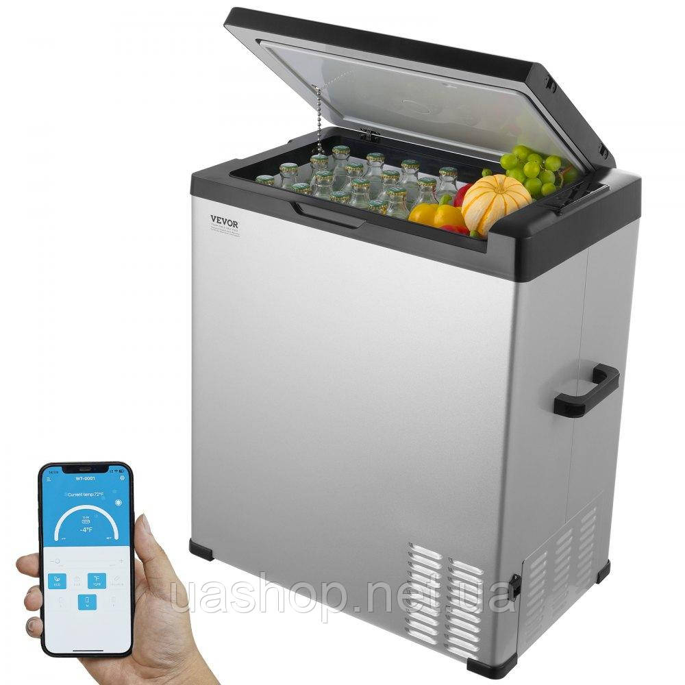 Vevor 311352 Портативний холодильник з морозильною камерою 70 л, одна зона, 80 Вт Cool Box для кемпінгу