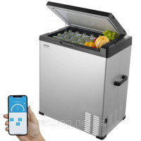 Vevor 311352 Портативний холодильник з морозильною камерою 70 л, одна зона, 80 Вт Cool Box для кемпінгу Vevor 311352 Портативний холодильник з морозильною камерою 70 л, одна зона, 80 Вт Cool Box для кемпінгу