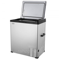 Vevor 311352 Портативний холодильник з морозильною камерою 70 л, одна зона, 80 Вт Cool Box для кемпінгу Vevor 311352 Портативний холодильник з морозильною камерою 70 л, одна зона, 80 Вт Cool Box для кемпінгу
