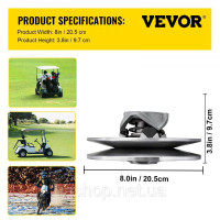 Vevor 310767 Від 97 Golf візок з високомоментною муфтою приводу задніх коліс