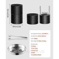Vevor 311377 Ice Ball Press Set Ice Ball Machine 60mm Clear Ball Whiskys Форма для блоків льоду