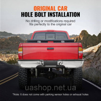 Vevor 310779 Бампер задній Chrome Steel Ford F250/Ford F350 (99-07) Vevor 310779 Бампер задній Chrome Steel Ford F250/Ford F350 (99-07)