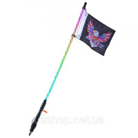 Vevor 310786 1 шт. 3 фути Whip Light з пружинною основою, LED Whip Light з додатком & Пульт дистанційного керування, Vevor 310786 1 шт. 3 фути Whip Light з пружинною основою, LED Whip Light з додатком & Пульт дистанційного керування,