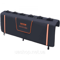 Vevor 310795 Накладка на задній борт пікапа 1570 мм, накладка на задній борт вантажівки 6 велосипедів, пази 110 x 110 мм Задній