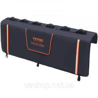 Vevor 310795 Накладка на задній борт пікапа 1570 мм, накладка на задній борт вантажівки 6 велосипедів, пази 110 x 110 мм Задній