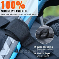 Vevor 310796 Накладка на задній борт пікапа 135 см, накладка на задній борт вантажівки 5 велосипедів, пази 110 x 110 мм Задній