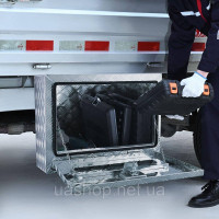 Vevor 310808 Ящик для вантажних автомобілів, ящик для зберігання пікапа 610 x 335 x 405 мм, алюмінієвий ящик для інструментів з Vevor 310808 Ящик для вантажних автомобілів, ящик для зберігання пікапа 610 x 335 x 405 мм, алюмінієвий ящик для інструментів з
