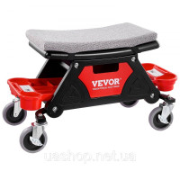 Vevor 310858 Табурет для майстерні підкатний 640 x 335 x 390 мм, вантажопідйомність 136 кг Підкатний табурет для майстерні, Vevor 310858 Табурет для майстерні підкатний 640 x 335 x 390 мм, вантажопідйомність 136 кг Підкатний табурет для майстерні,