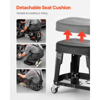 Vevor 310863 Сидіння Mechanic Stool Mechanic Stool Mechanic Stool 136 кг з інструментами, що обертаються Vevor 310863 Сидіння Mechanic Stool Mechanic Stool Mechanic Stool 136 кг з інструментами, що обертаються