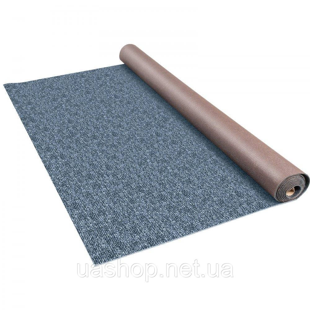 Vevor 311499 Килим, килими для патіо, 1,8 x 12 м, сірий, для внутрішнього та зовнішнього використання, поліефірне волокно