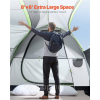 Vevor 310882 Camping Tent SUV Outdoor Tent with 2 Doors Waterproof 240x240cm Car Tent Vevor 310882 Camping Tent SUV Outdoor Tent with 2 Doors Waterproof 240x240cm Car Tent