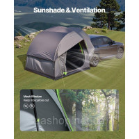 Vevor 310882 Camping Tent SUV Outdoor Tent with 2 Doors Waterproof 240x240cm Car Tent Vevor 310882 Camping Tent SUV Outdoor Tent with 2 Doors Waterproof 240x240cm Car Tent