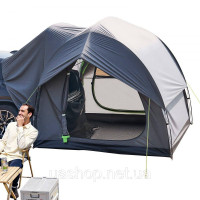 Vevor 310882 Camping Tent SUV Outdoor Tent with 2 Doors Waterproof 240x240cm Car Tent Vevor 310882 Camping Tent SUV Outdoor Tent with 2 Doors Waterproof 240x240cm Car Tent