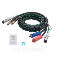 Vevor 310893 12FT Semi Truck Air Line Kit 3-in-1 Air Hoses 7-контактний роз’єм