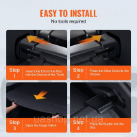 Vevor 310902 Висувний вантажний чохол Покращений задній вантажний чохол Vevor 310902 Висувний вантажний чохол Покращений задній вантажний чохол