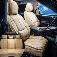 Vevor 310905 Універсальні чохли для автомобільних сидінь, переднє та заднє сидіння, 13 предметів чохла зі штучної шкіри, повністю Vevor 310905 Універсальні чохли для автомобільних сидінь, переднє та заднє сидіння, 13 предметів чохла зі штучної шкіри, повністю