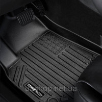 Vevor 310908 Набір автомобільних килимків 3 шт. Килимки TPE підходять для Tesla Model Y 2021-2024