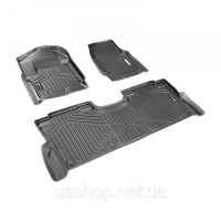 Vevor 310907 Автомобільні килимки для Ford F-250/F-350/F-450 2017-2022 3 шт. TPE Vevor 310907 Автомобільні килимки для Ford F-250/F-350/F-450 2017-2022 3 шт. TPE