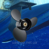 Vevor 310937 3817469 Підвісний гребний гвинт Човновий гребний гвинт 3-х лопатевий 14 1/4 діам. х 21