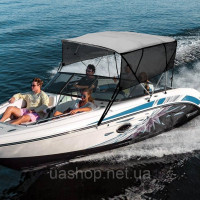 Vevor 310961 Чохол для човна з 4-ма арками біміні, ширина установки 231-244 см, навіс з поліестеру 600D, чохол для човна зі