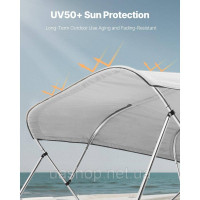 Vevor 310967 Заміна човна на заміні човна на човнах Bimini Top для човнів 246-262 см світло-сірий Vevor 310967 Заміна човна на заміні човна на човнах Bimini Top для човнів 246-262 см світло-сірий