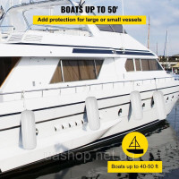 Vevor 310971 Набір надувних крил для човна 4 надувні крила 10