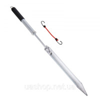 Vevor 310977 Якір Sandspike для човнів, розсувний якір 985 мм з оцинкованої вуглецевої сталі, береговий шип, самозабивний пляжний