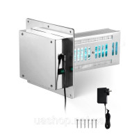 Vevor 311011 Вейвр HVAC очищувач повітря для всього будинку 18 Вт 254 нм УФ -очищувач повітря в каналі