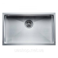 Vevor 311783 Кухонна мийка 1 чаша вбудована мийка нержавіюча сталь 70х43х19см під монтаж Vevor 311783 Кухонна мийка 1 чаша вбудована мийка нержавіюча сталь 70х43х19см під монтаж