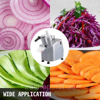 Vevor 312344 BuoQu Vegetable slicer електрична овочерізка 550 Вт з 6 ріжучими дисками ефективна моторна слайсерка для овочів