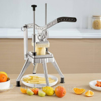 Vevor 312347 Картоплерізка Різак для картоплі фрі 0,95 см, Різак для смаження, Овочерізка, Комерційний подрібнювач Фрукторізка з 2 Vevor 312347 Картоплерізка Різак для картоплі фрі 0,95 см, Різак для смаження, Овочерізка, Комерційний подрібнювач Фрукторізка з 2