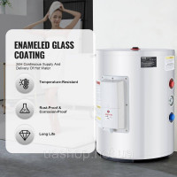 Vevor 311054 Електричний водонагрівач 40L Instant Hot 2kW LED Display 0.15MPa