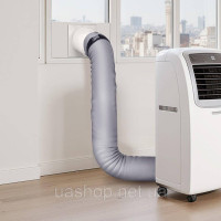 Vevor 311086 Кришка шланга кондиціонера, кришка вентиляційного отвору шланга кондиціонера, ізоляційна кришка для вихлопних шлангів Vevor 311086 Кришка шланга кондиціонера, кришка вентиляційного отвору шланга кондиціонера, ізоляційна кришка для вихлопних шлангів