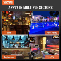 Vevor 312466 Барна полиця Стелаж для вина Світлодіодне освітлення Настінний 2-ярусний дисплей 761 мм Vevor 312466 Барна полиця Стелаж для вина Світлодіодне освітлення Настінний 2-ярусний дисплей 761 мм