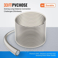 Vevor 312490 Пилосос для акваріума 10м ПВХ шланг Очищувач гравію для акваріума Сифон Очищувач для акваріума 3 види Латунні Vevor 312490 Пилосос для акваріума 10м ПВХ шланг Очищувач гравію для акваріума Сифон Очищувач для акваріума 3 види Латунні