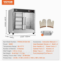Vevor 312515 Hot Box Марміт 4-ярусна шафа для підігріву закусок з мискою для води Vevor 312515 Hot Box Марміт 4-ярусна шафа для підігріву закусок з мискою для води