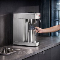 Vevor 312008 Кавоварка для комерційного крапельного приготування на 12 чашок, кавоварка з термосом для підтримки гарячої або Vevor 312008 Кавоварка для комерційного крапельного приготування на 12 чашок, кавоварка з термосом для підтримки гарячої або