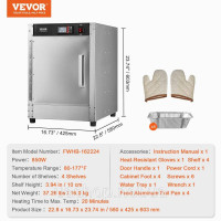 Vevor 312518 Марміт 4-ярусна шафа для підігріву закусок з мискою для води з одними дверцятами Vevor 312518 Марміт 4-ярусна шафа для підігріву закусок з мискою для води з одними дверцятами