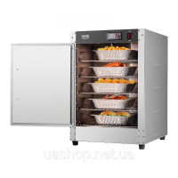 Vevor 312521 Марміт 5-ярусна шафа для підігріву закусок з мискою для води з одними дверцятами