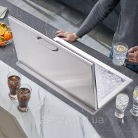 Vevor 312019 Drop in ice chest охолоджувач льоду Контейнер для льоду 78,37 л нержавіюча сталь 610x508x382 мм Vevor 312019 Drop in ice chest охолоджувач льоду Контейнер для льоду 78,37 л нержавіюча сталь 610x508x382 мм