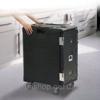 Vevor 312539 Ізольований контейнер для харчових контейнерів, фронтальне завантаження, кейтерингова коробка з колесами, 103 л, Vevor 312539 Ізольований контейнер для харчових контейнерів, фронтальне завантаження, кейтерингова коробка з колесами, 103 л,