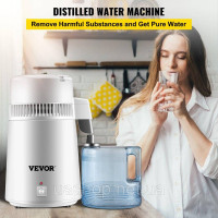 VEVOR 3761728 Дистилятор для питної води VEVOR, 750 Вт дистилятор для води 1,2-2 л/год дистилятор для води 29