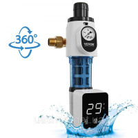 Vevor 312078 Фільтр Spin-Down, 40-мікронний фільтр осаду для колодязної води для всього будинку, 1,9 см GM + 2,54 см GM, висока Vevor 312078 Фільтр Spin-Down, 40-мікронний фільтр осаду для колодязної води для всього будинку, 1,9 см GM + 2,54 см GM, висока