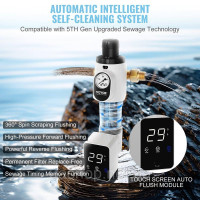 Vevor 312078 Фільтр Spin-Down, 40-мікронний фільтр осаду для колодязної води для всього будинку, 1,9 см GM + 2,54 см GM, висока Vevor 312078 Фільтр Spin-Down, 40-мікронний фільтр осаду для колодязної води для всього будинку, 1,9 см GM + 2,54 см GM, висока