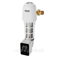 Vevor 312077 Фільтр Spin-Down, 40-мікронний фільтр осаду для всього будинку для свердловинної води, 1 Vevor 312077 Фільтр Spin-Down, 40-мікронний фільтр осаду для всього будинку для свердловинної води, 1